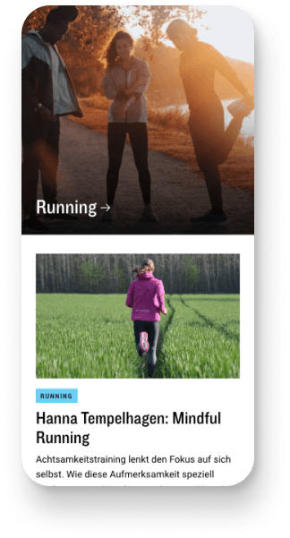 Mobile Screen von #BeatYesterday.org - Kategorie
