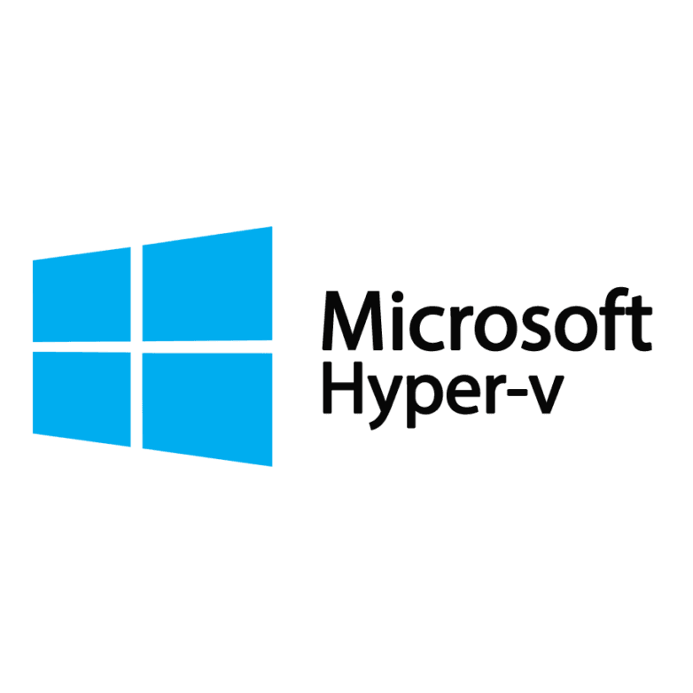 IT Infrastruktur Logo Microsoft Hyper-v