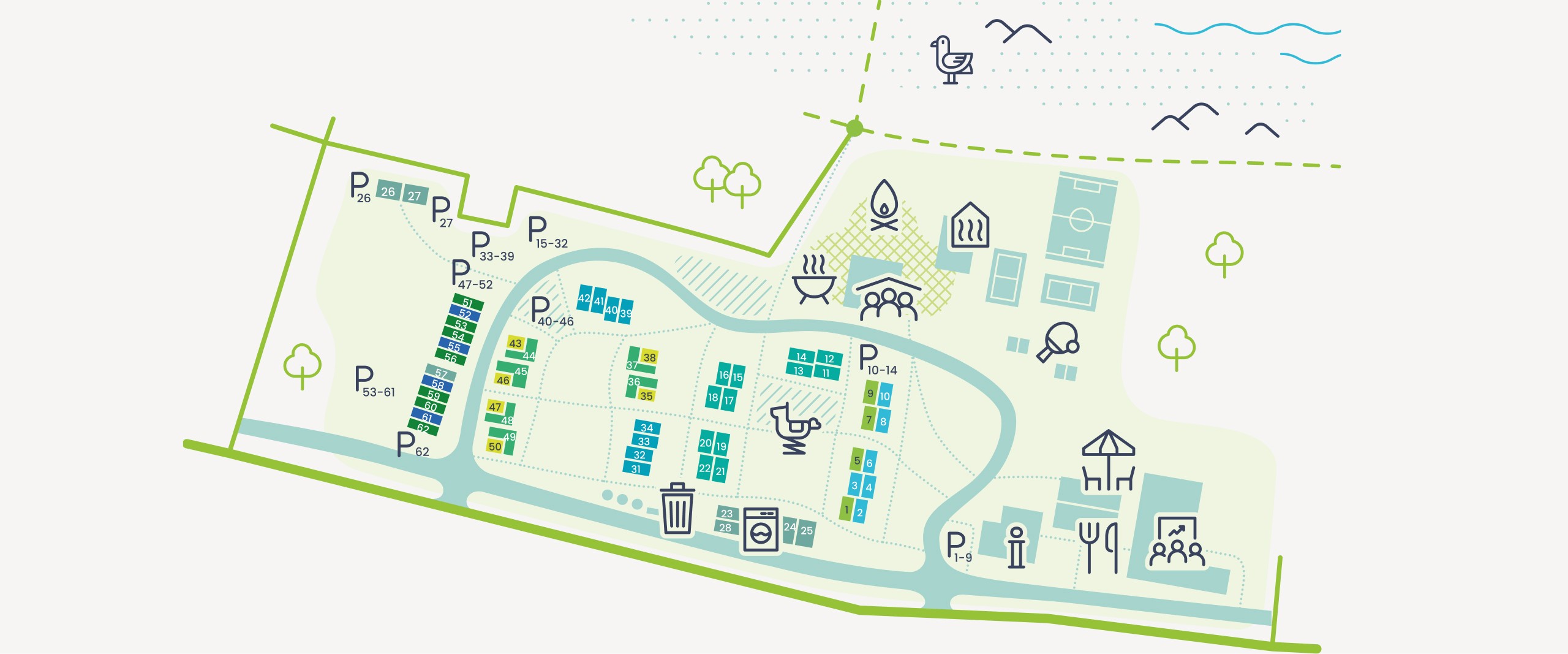 Lageplan Feriendorf Boltenhagen